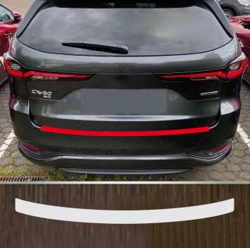 Lackschutzfolie Ladekantenschutz transparent 150 µm für Mazda CX-80 ab 2024